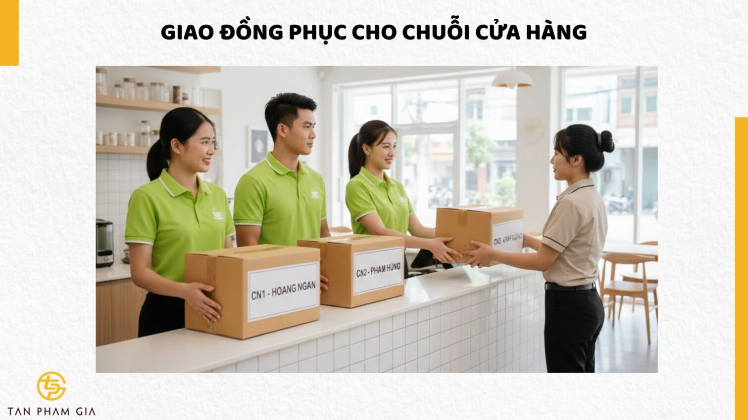 Đồng Phục Doanh Nghiệp Giao Hàng Toàn Quốc