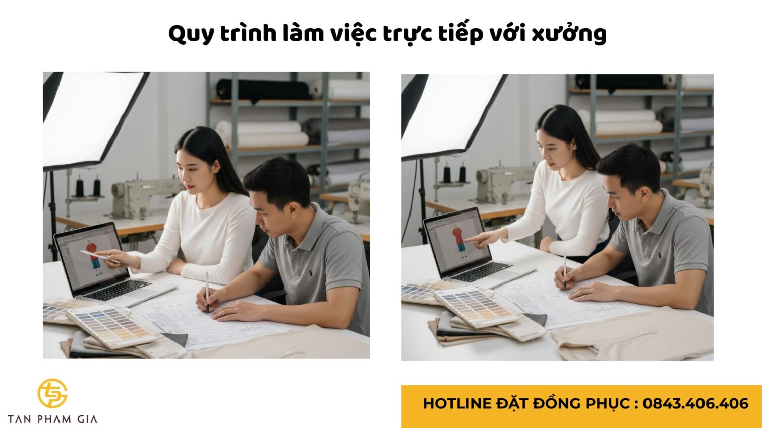 Đồng Phục Doanh Nghiệp Không Qua Trung Gian