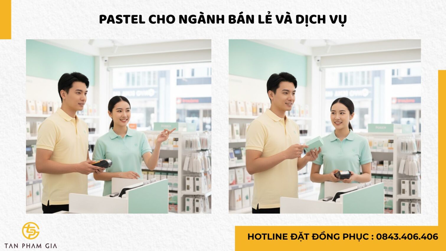 Đồng Phục Doanh Nghiệp Màu Pastel