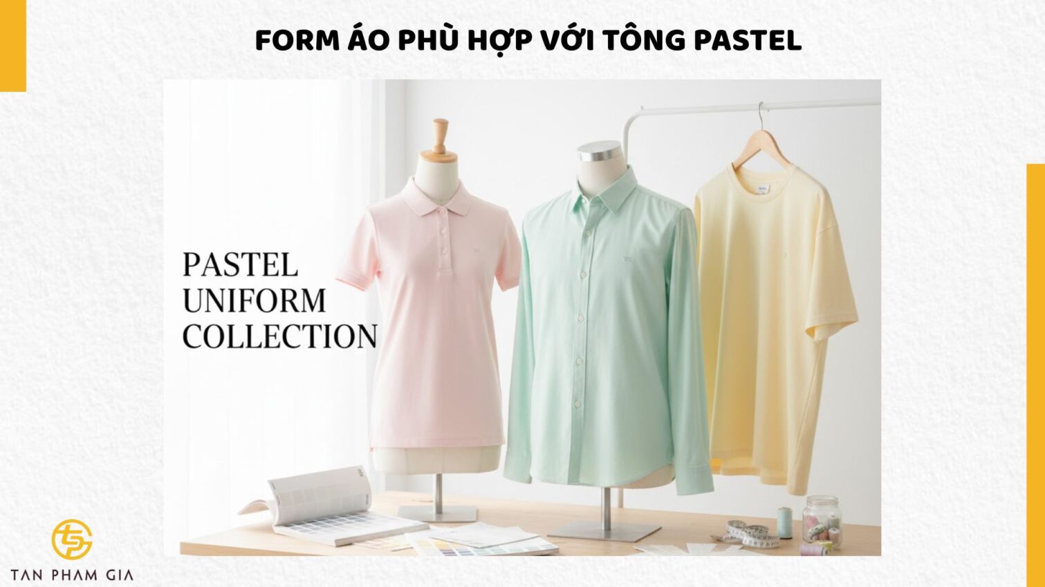 Đồng Phục Doanh Nghiệp Màu Pastel