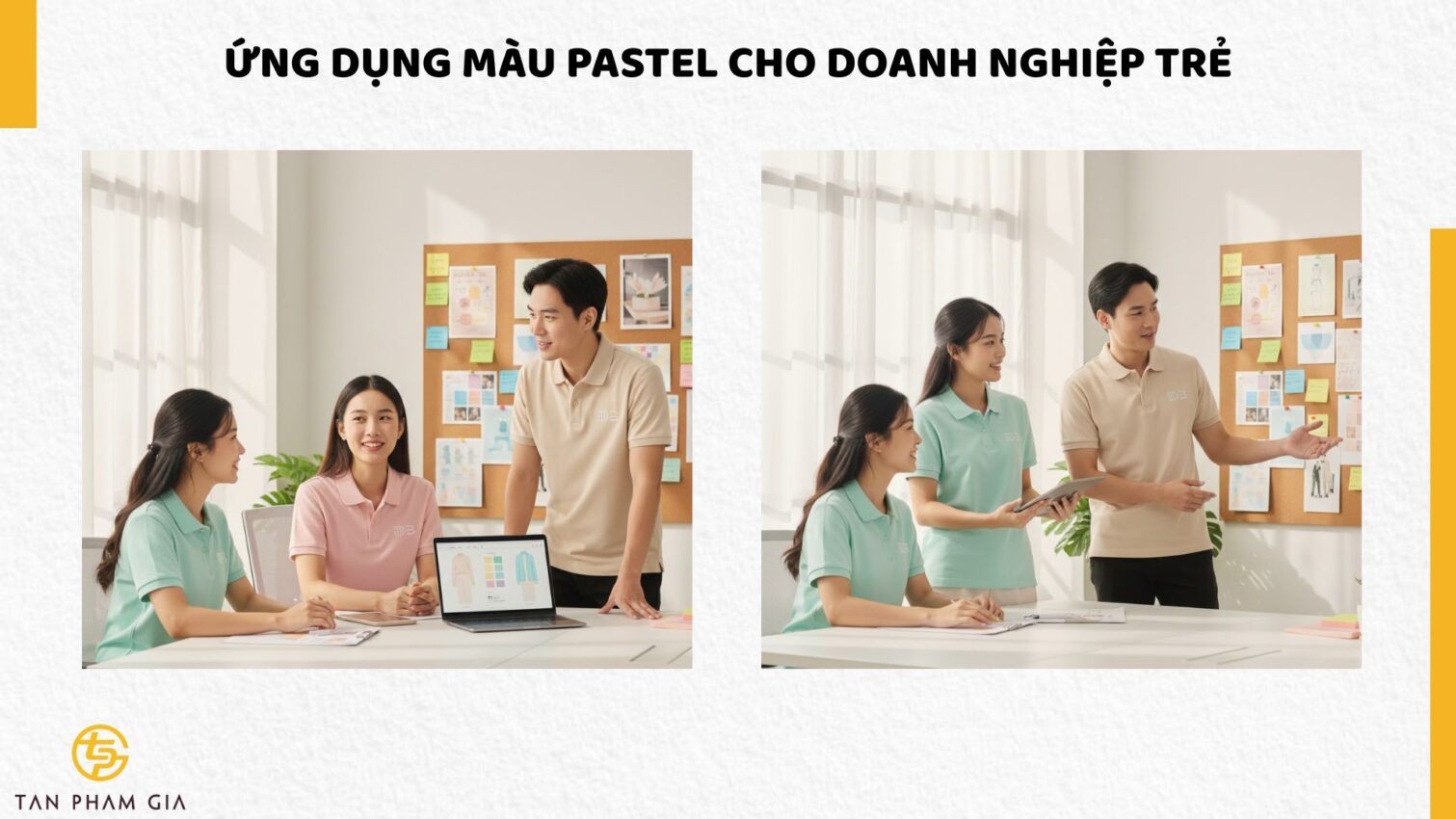 Đồng Phục Doanh Nghiệp Màu Sắc Nhận Diện