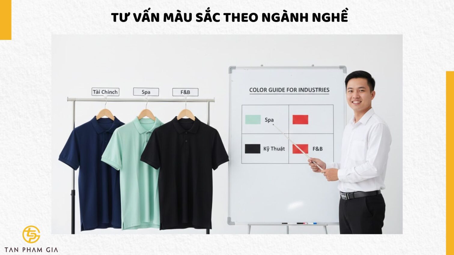 Đồng Phục Doanh Nghiệp Màu Sắc Nhận Diện