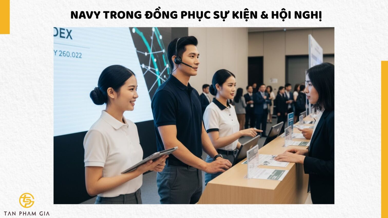 Đồng Phục Doanh Nghiệp Màu Xanh Navy