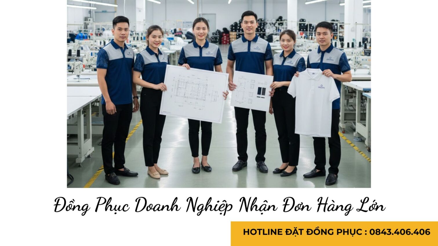 Đồng Phục Doanh Nghiệp Nhận Đơn Hàng Lớn