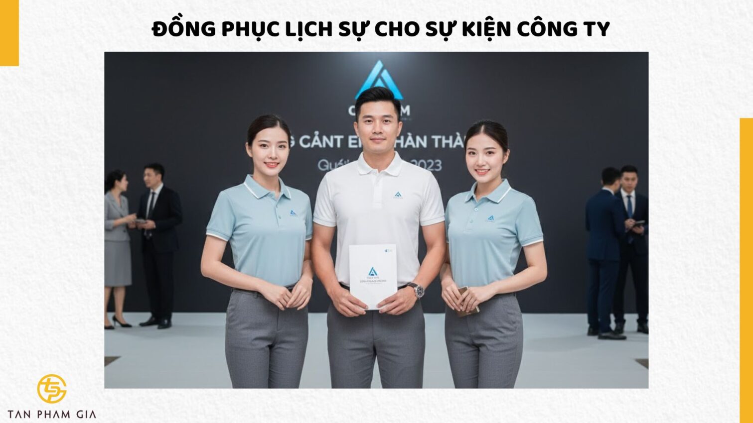 Đồng Phục Doanh Nghiệp Phong Cách Lịch Sự