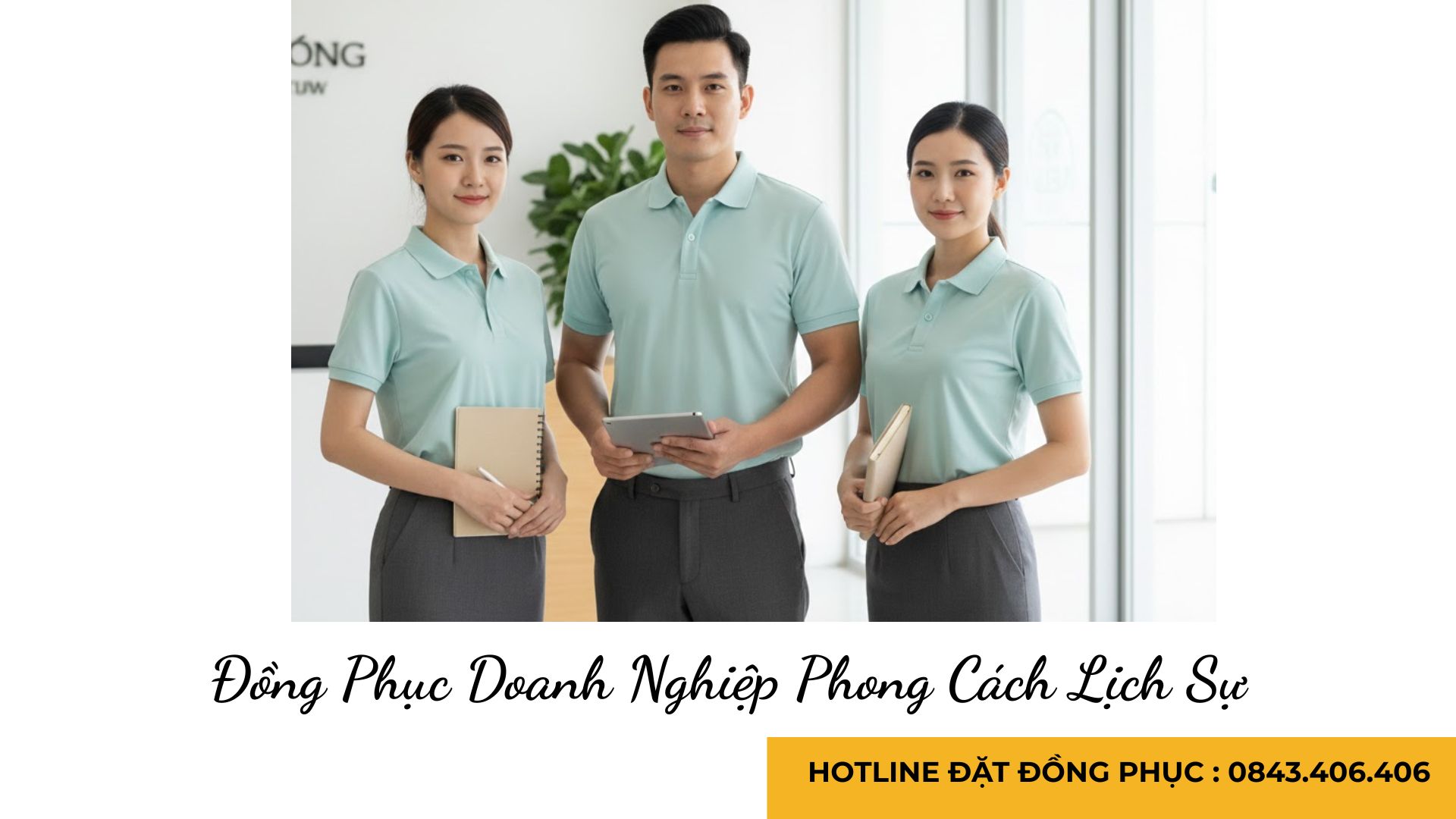 Đồng Phục Doanh Nghiệp Phong Cách Lịch Sự