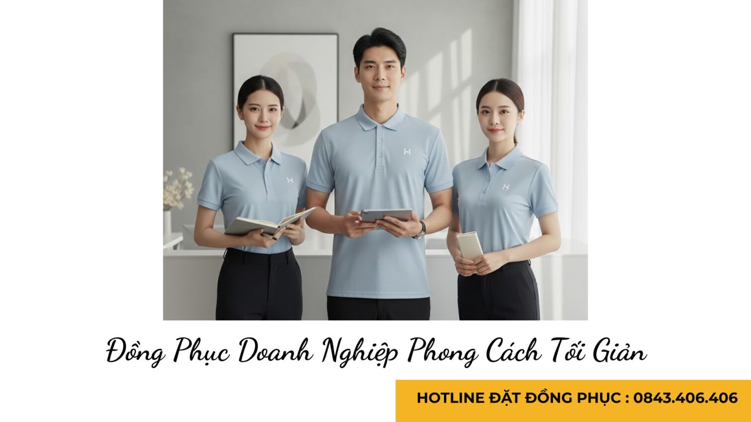 Đồng Phục Doanh Nghiệp Phong Cách Tối Giản