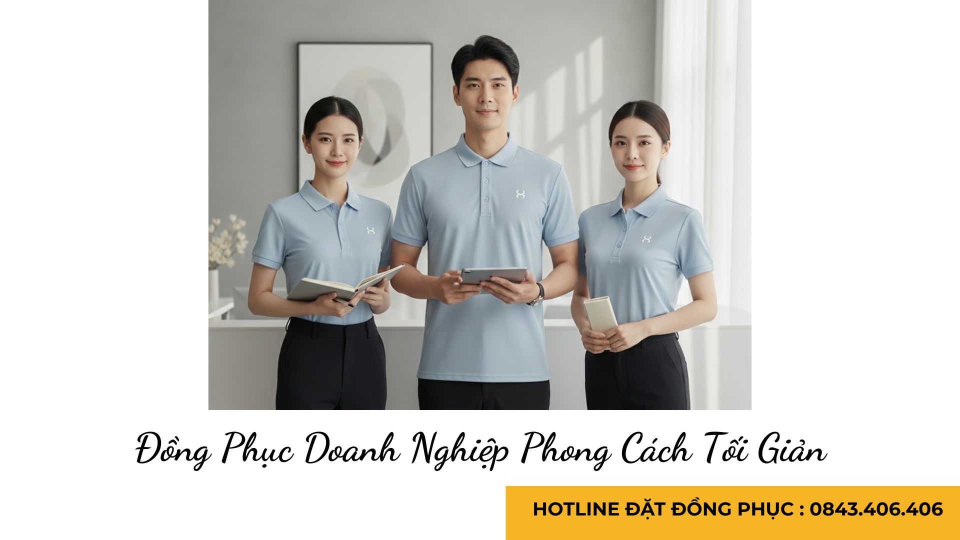 Đồng Phục Doanh Nghiệp Phong Cách Tối Giản