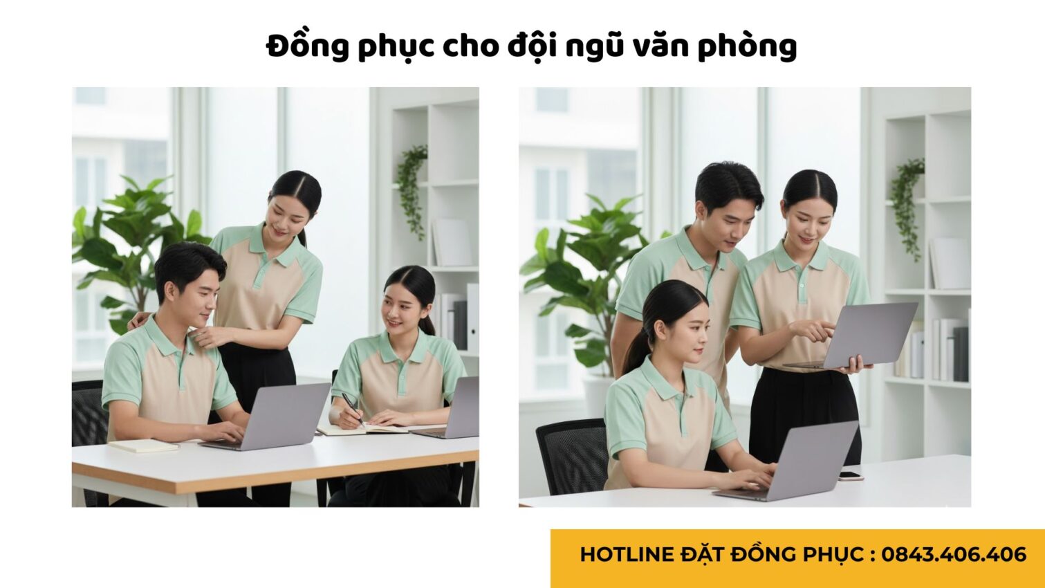 Đồng Phục Doanh Nghiệp Theo Bộ Nhận Diện Thương Hiệu