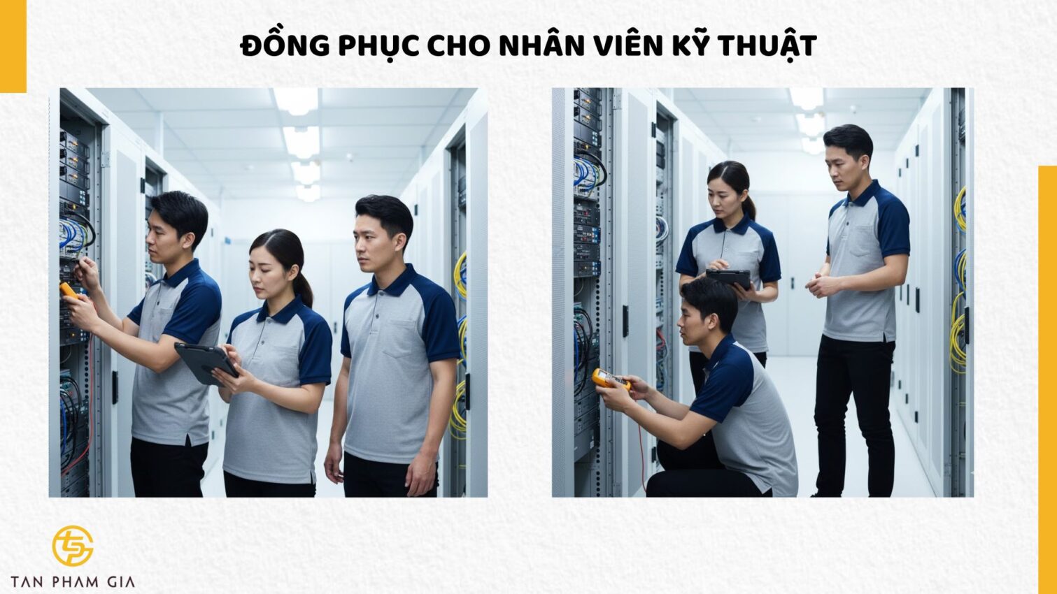 Đồng Phục Doanh Nghiệp Theo Bộ Nhận Diện Thương Hiệu