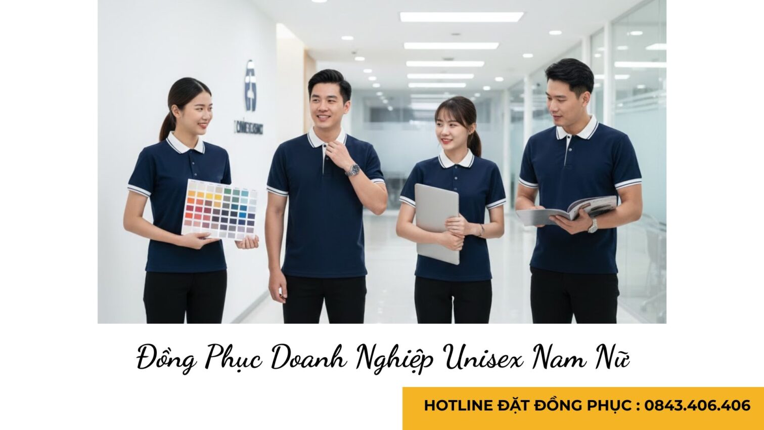 Đồng Phục Doanh Nghiệp Unisex Nam Nữ