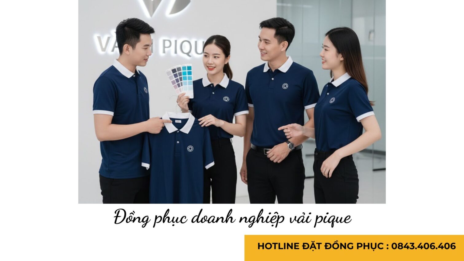 Đồng Phục Doanh Nghiệp Vải Pique