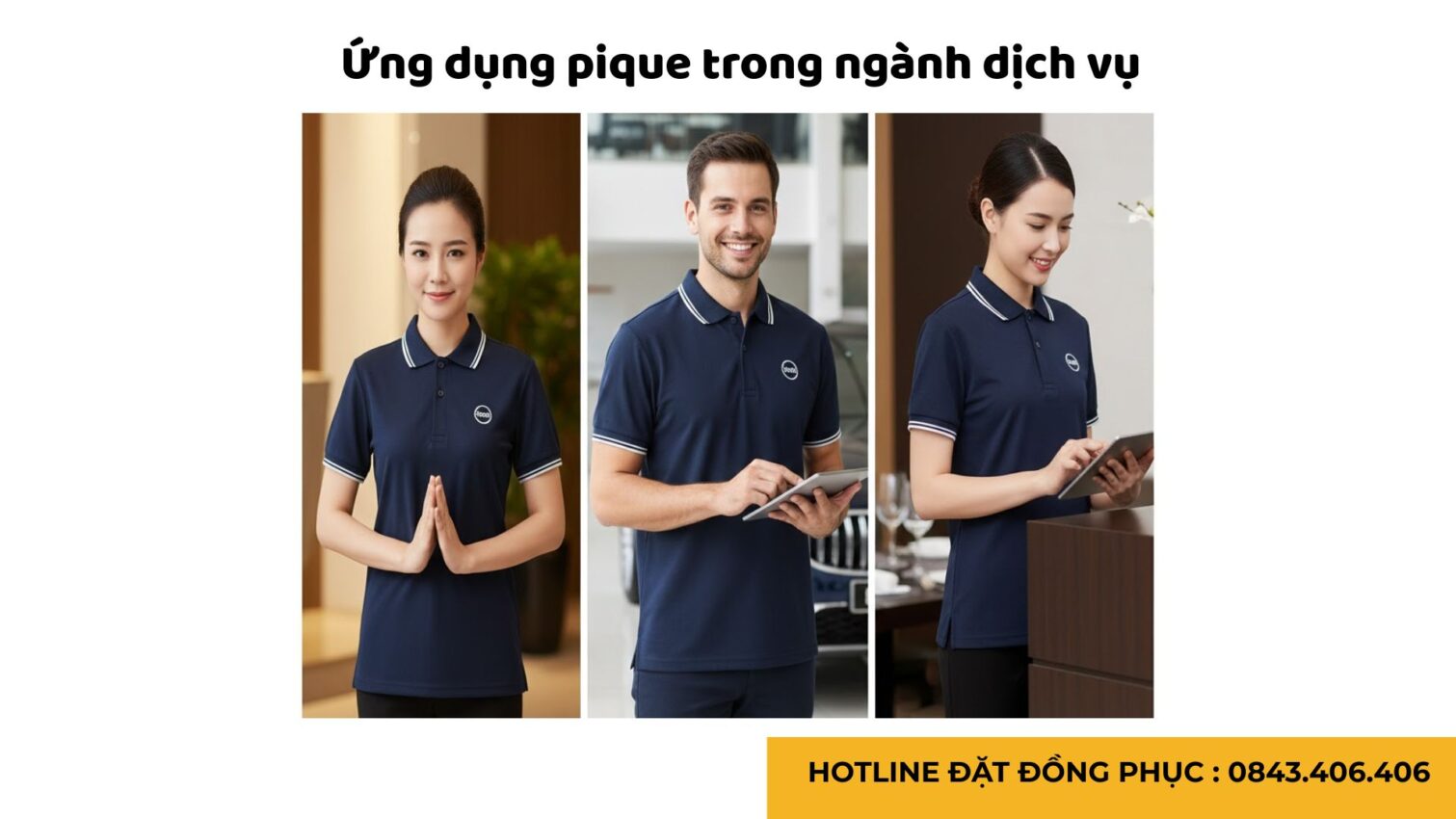 Đồng Phục Doanh Nghiệp Vải Pique