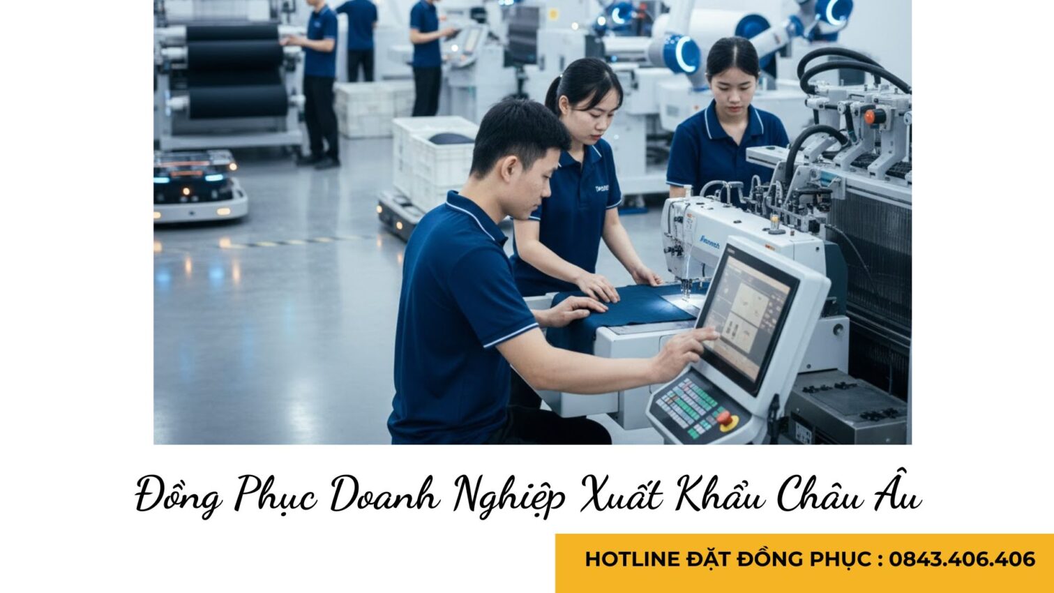 Đồng Phục Doanh Nghiệp Xuất Khẩu Châu Âu