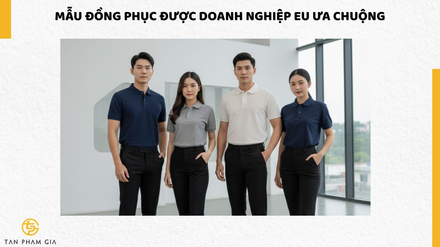Đồng Phục Doanh Nghiệp Xuất Khẩu Châu Âu