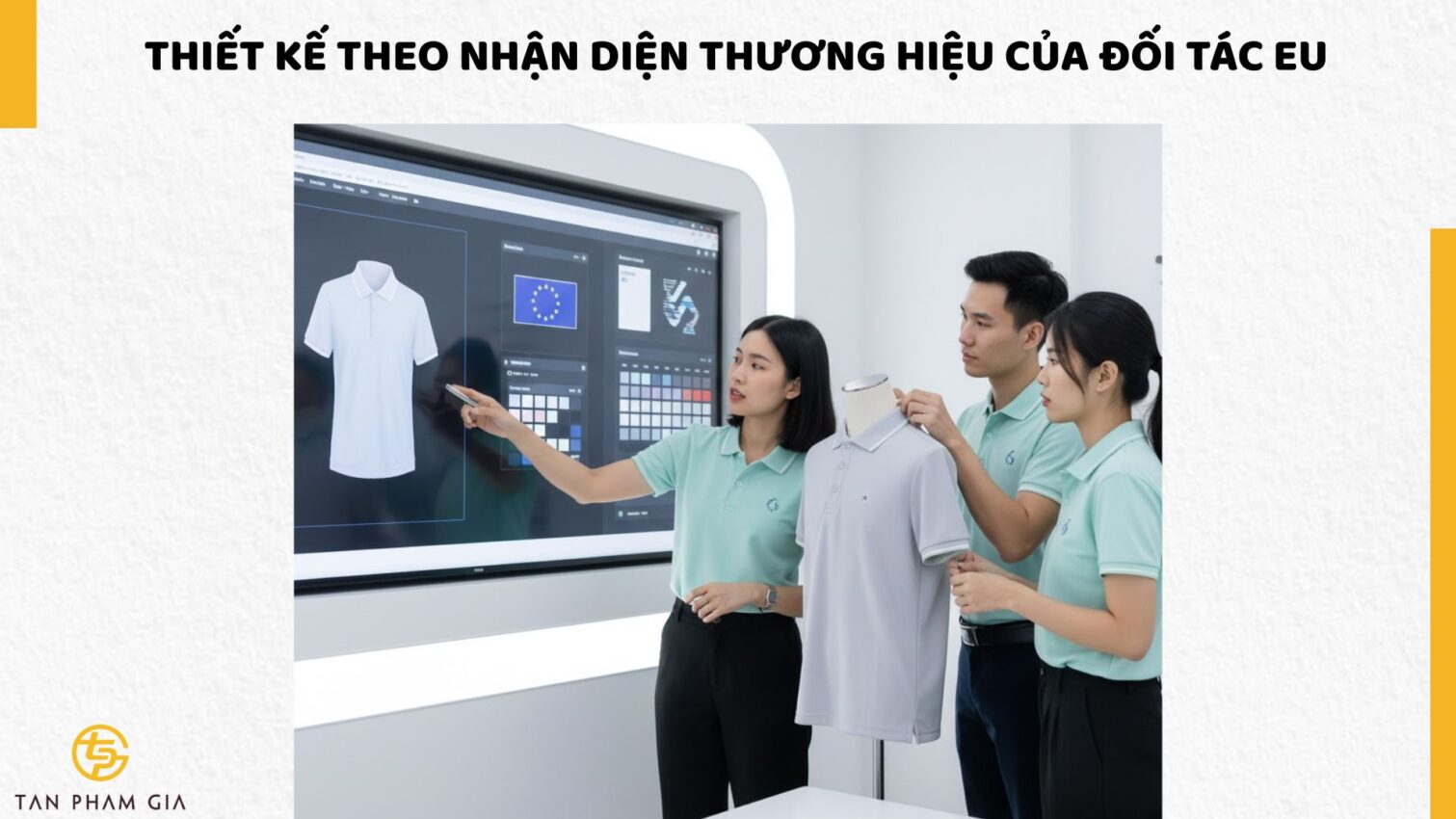 Đồng Phục Doanh Nghiệp Xuất Khẩu Châu Âu