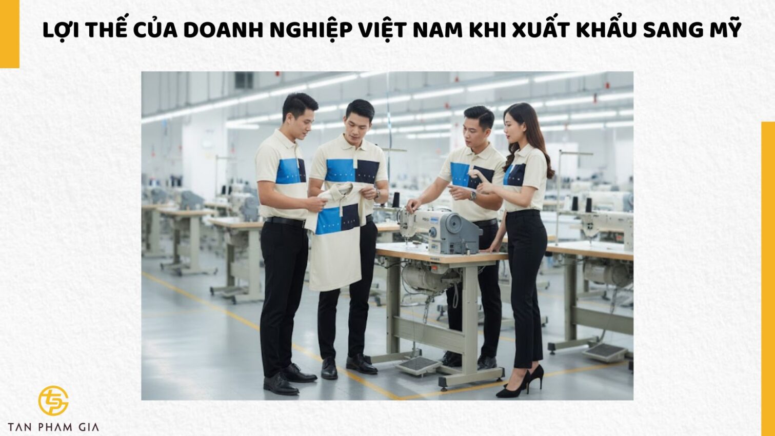 Đồng Phục Doanh Nghiệp Xuất Khẩu Mỹ