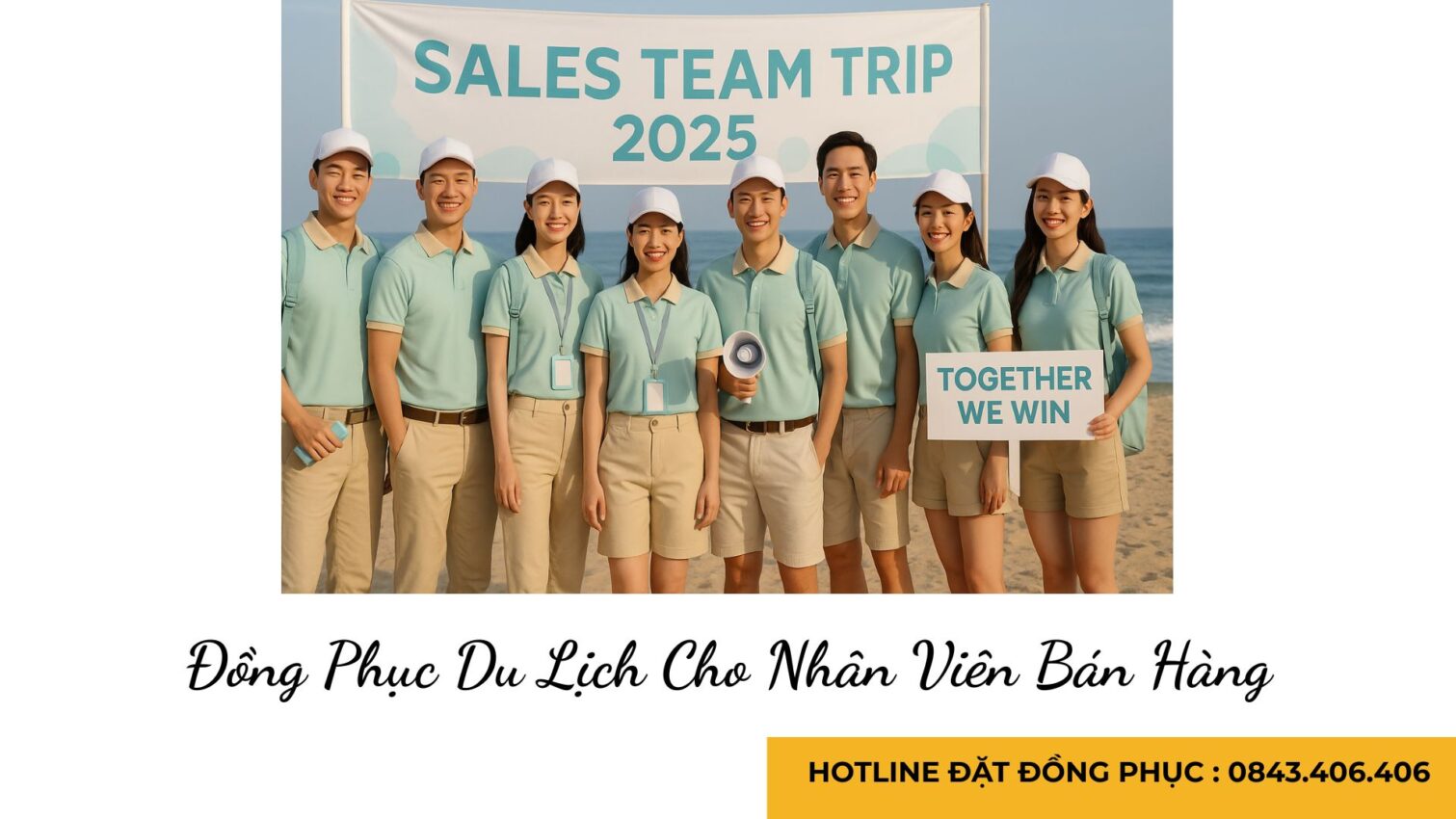 Đồng Phục Du Lịch Cho Nhân Viên Bán Hàng