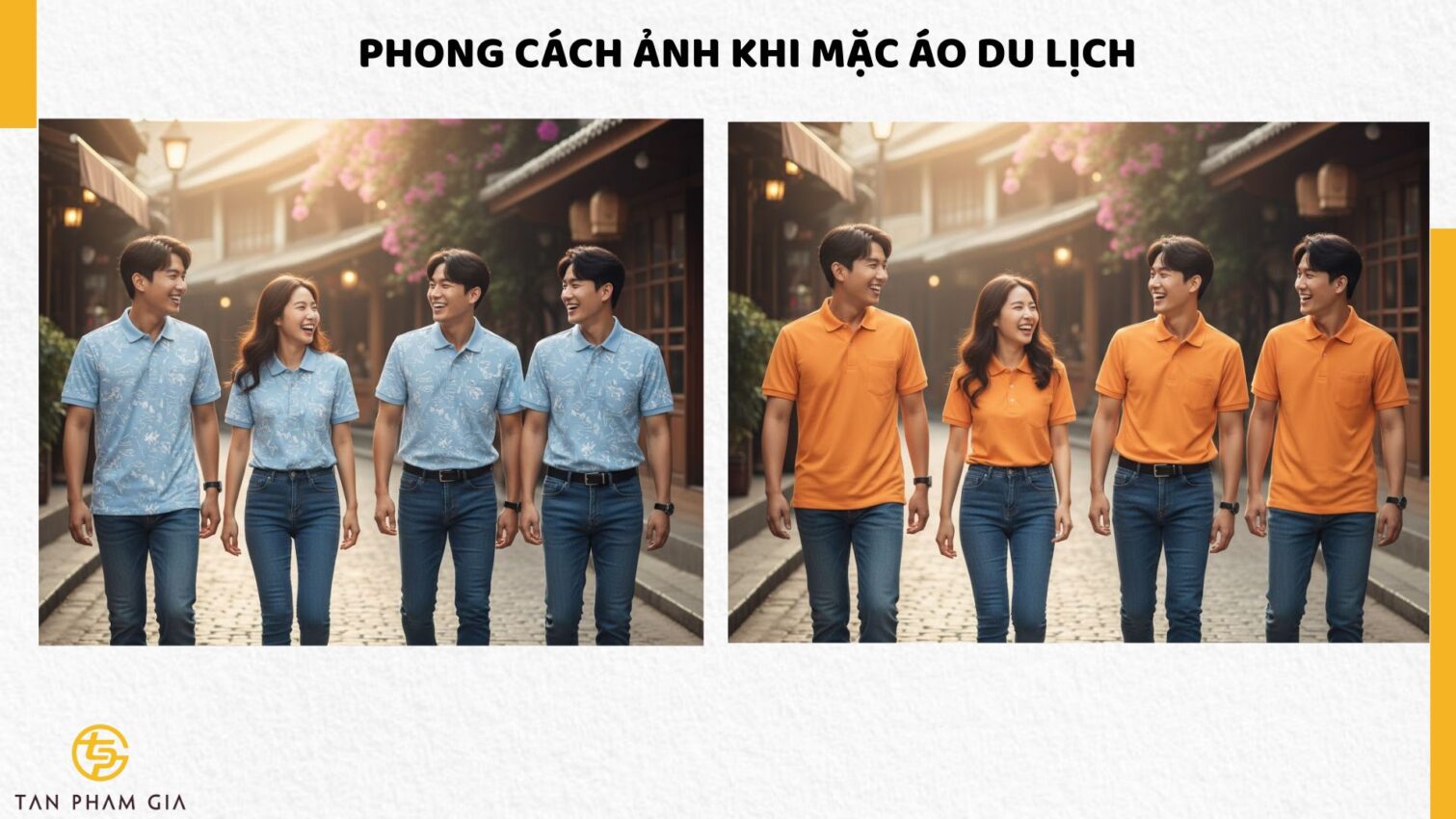 Mẫu Áo Du Lịch Cho Nhóm Trẻ