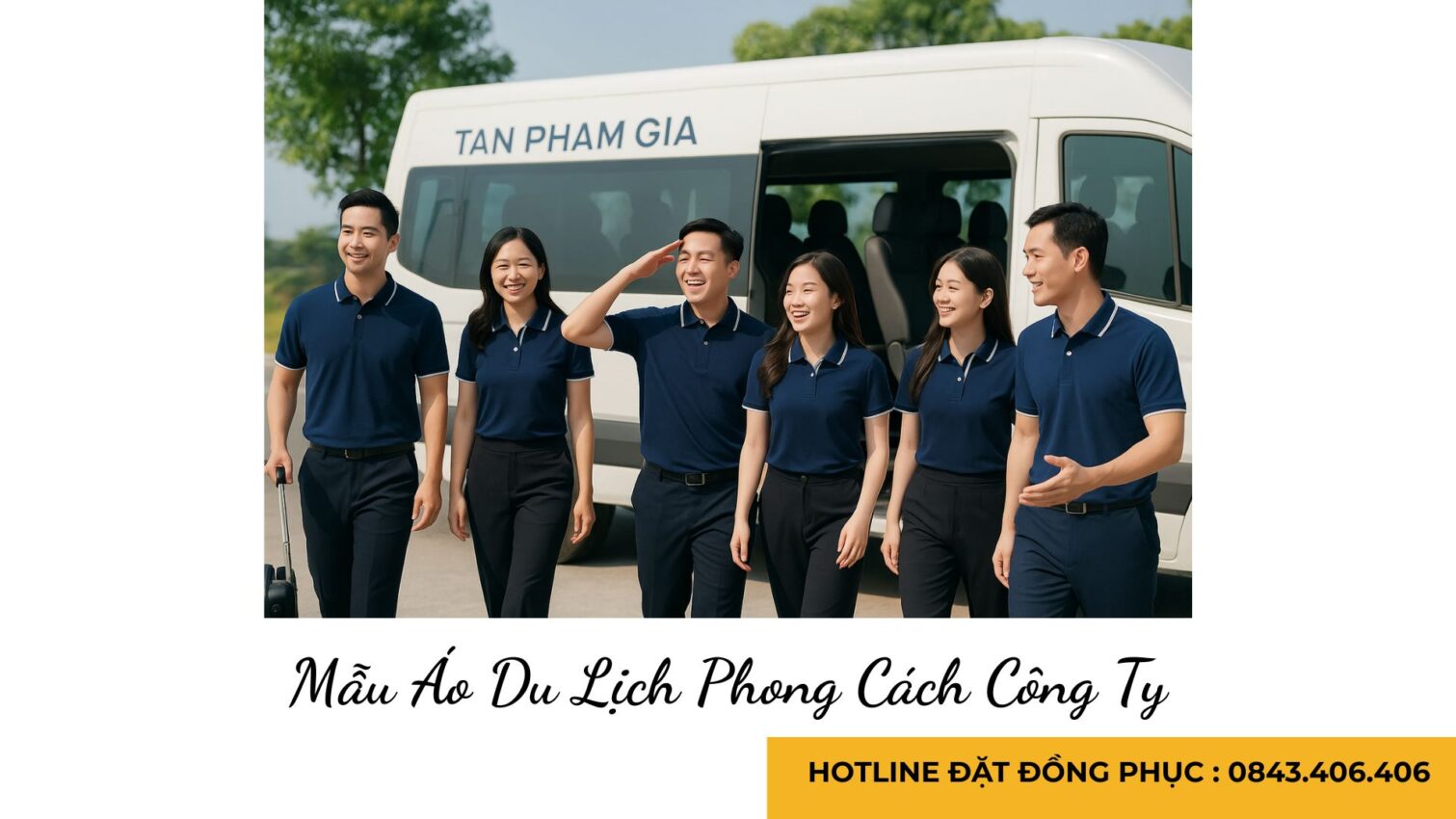Mẫu Áo Du Lịch Phong Cách Công Ty