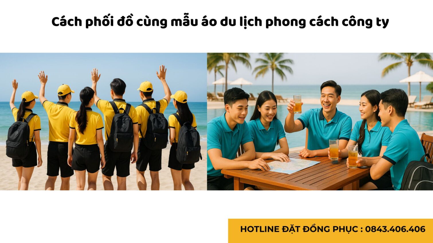 Mẫu Áo Du Lịch Phong Cách Công Ty