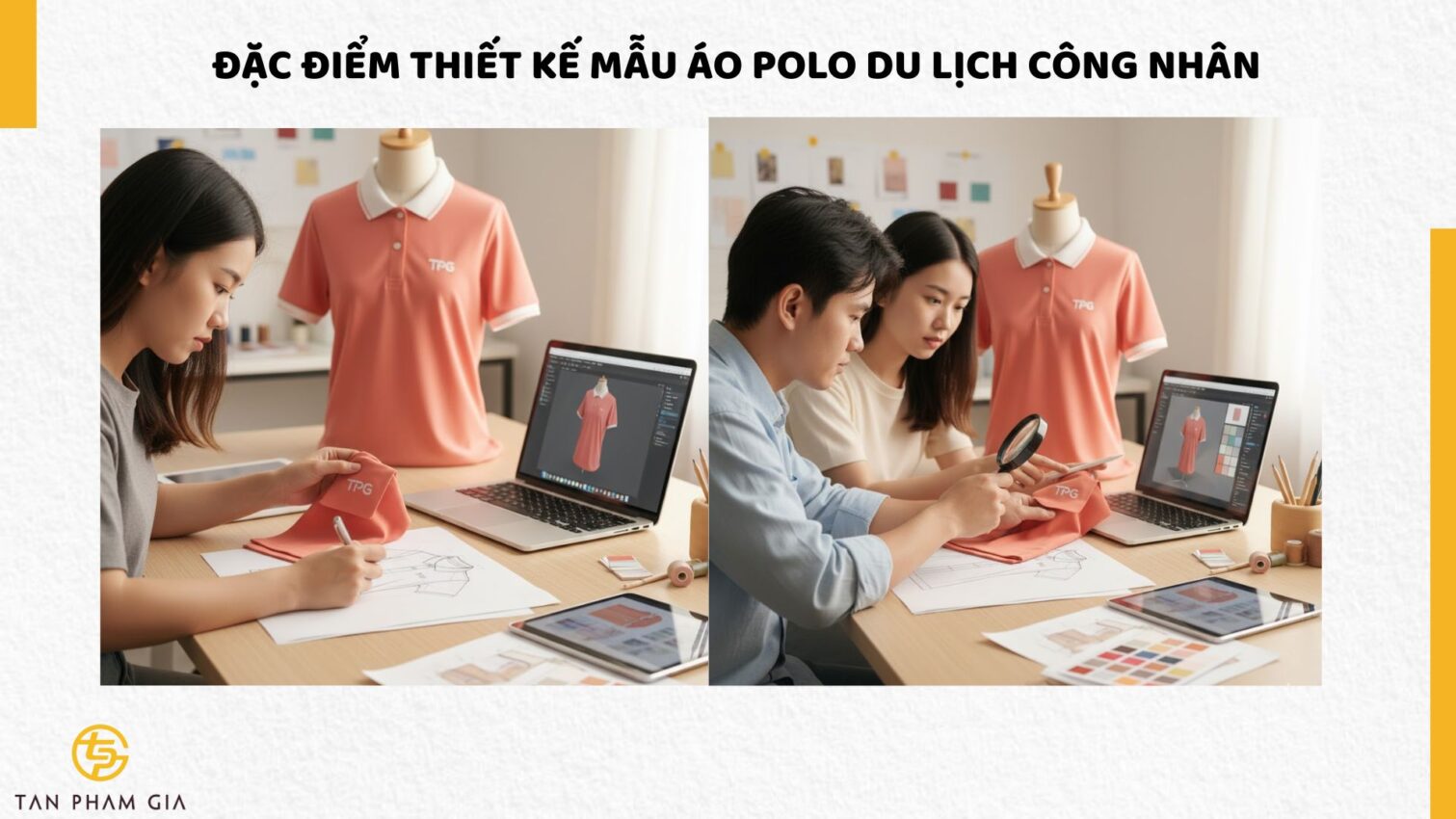 Mẫu Áo Polo Du Lịch Công Nhân