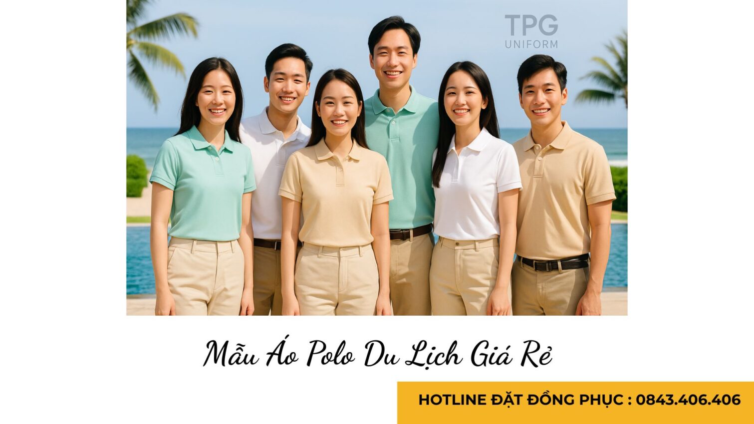 Mẫu Áo Polo Du Lịch Giá Rẻ