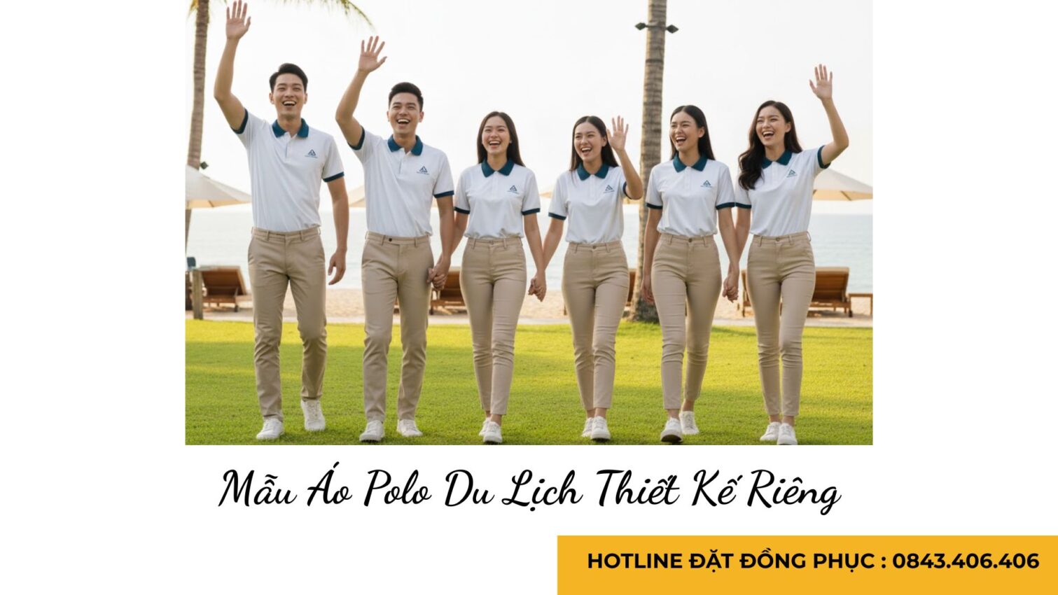 Mẫu Áo Polo Du Lịch Thiết Kế Riêng