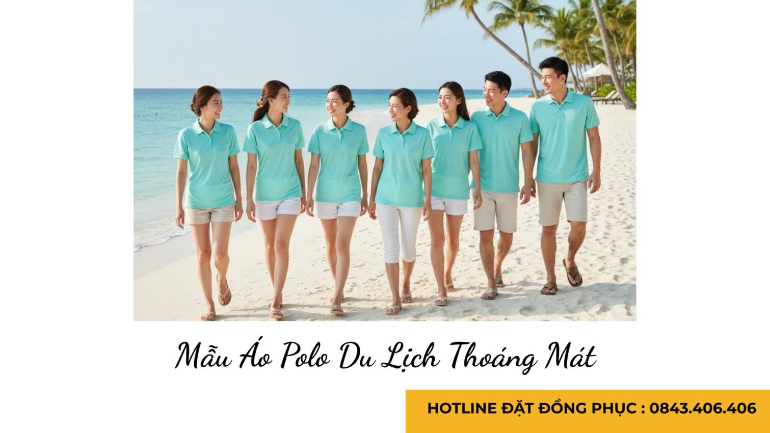 Mẫu Áo Polo Du Lịch Thoáng Mát