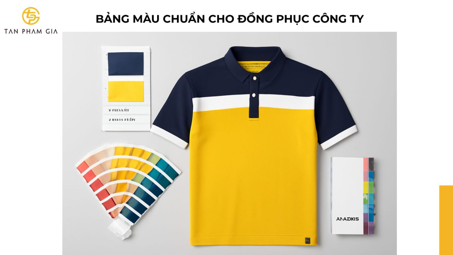 Đồng Phục Công Ty Phối Màu Nhận Diện
