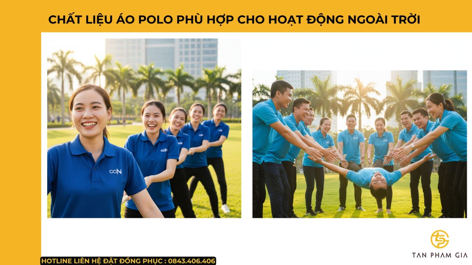 Mẫu Áo Polo Teambuilding Đơn Giản