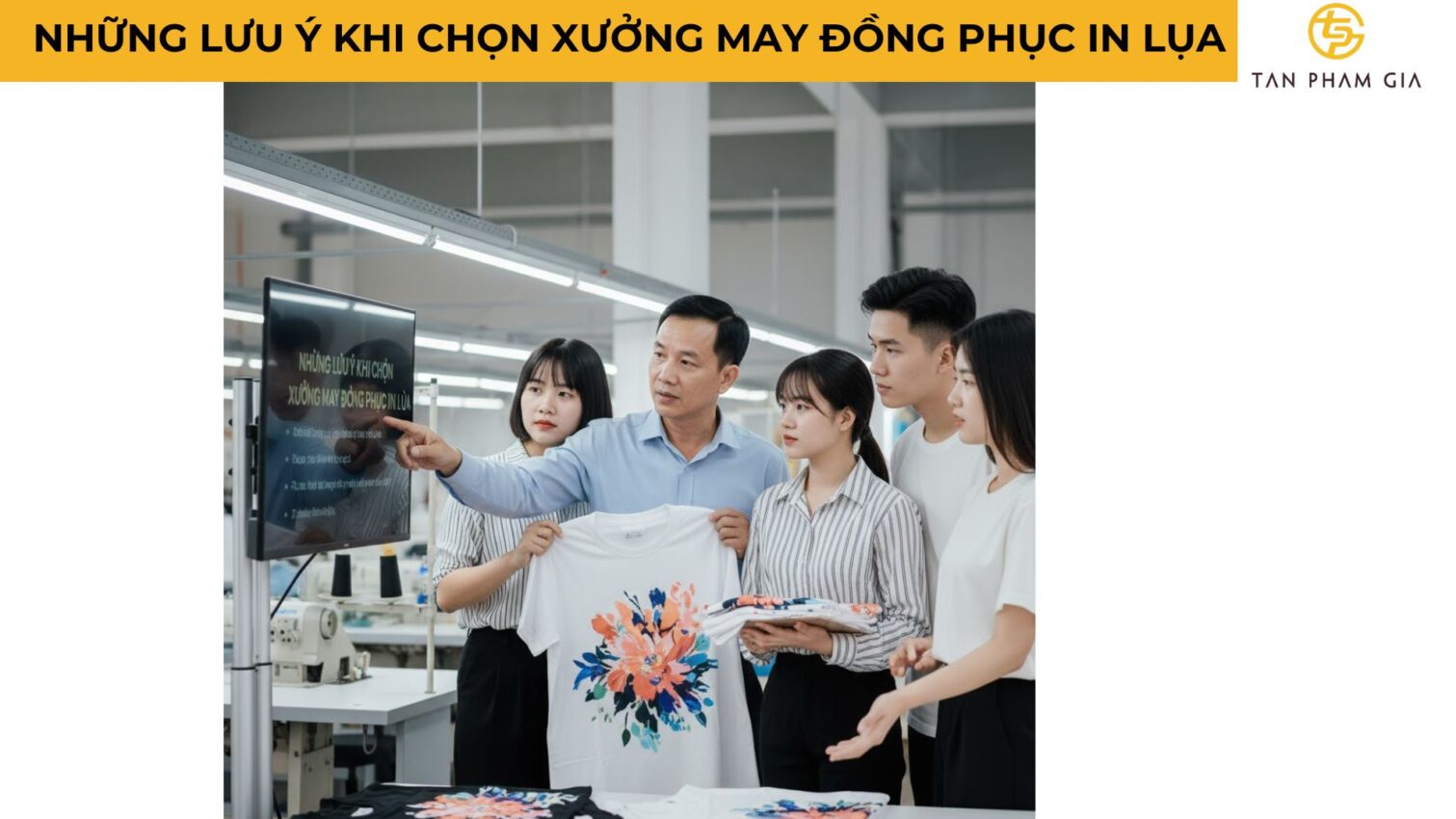 Xưởng May Đồng Phục In Lụa