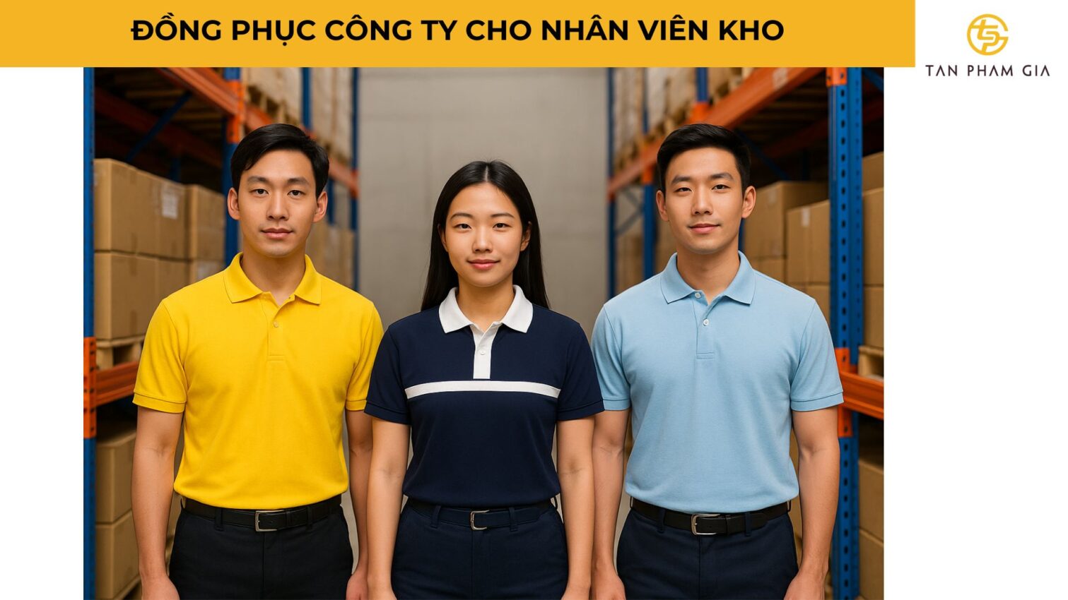 Đồng Phục Công Ty Cho Nhân Viên Kho