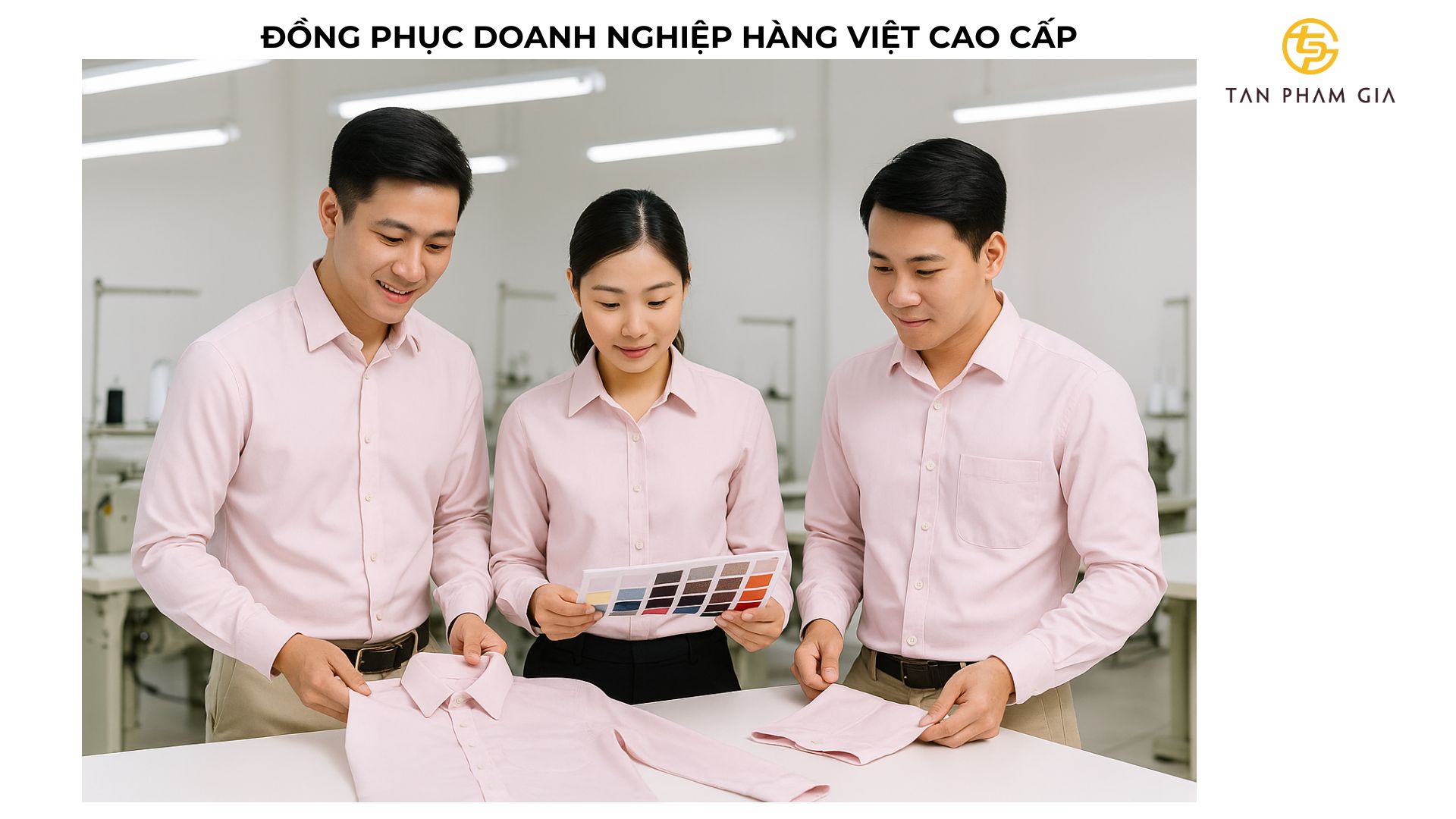Đồng Phục Doanh Nghiệp Hàng Việt Cao Cấp
