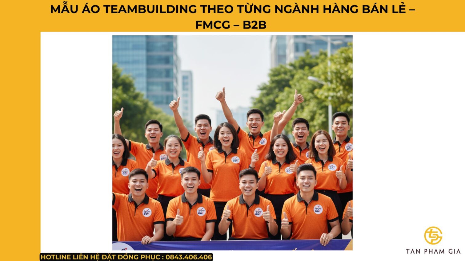 Mẫu Áo Teambuilding Cho Nhân Viên Bán Hàng