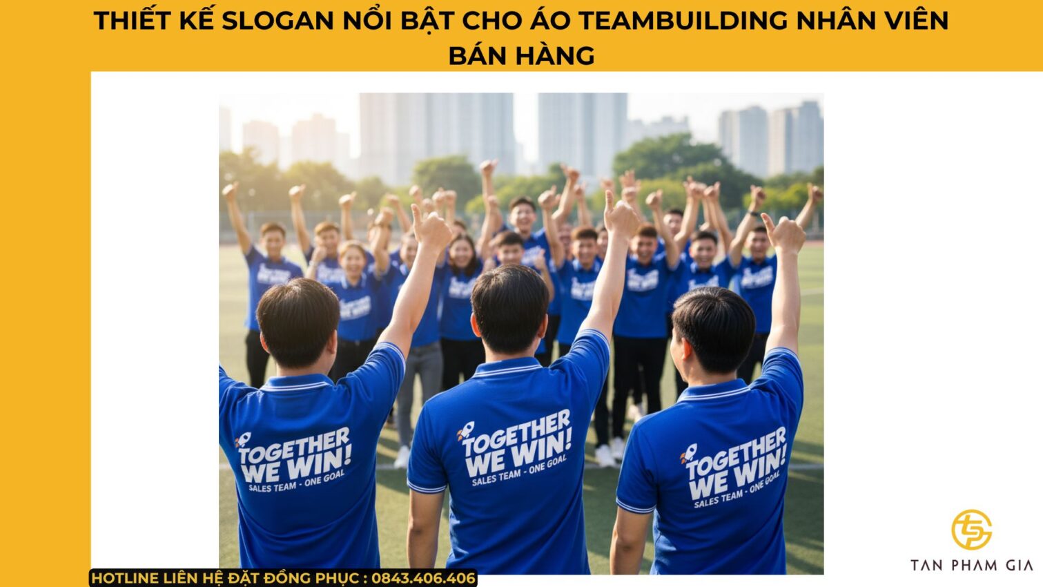 Mẫu Áo Teambuilding Cho Nhân Viên Bán Hàng