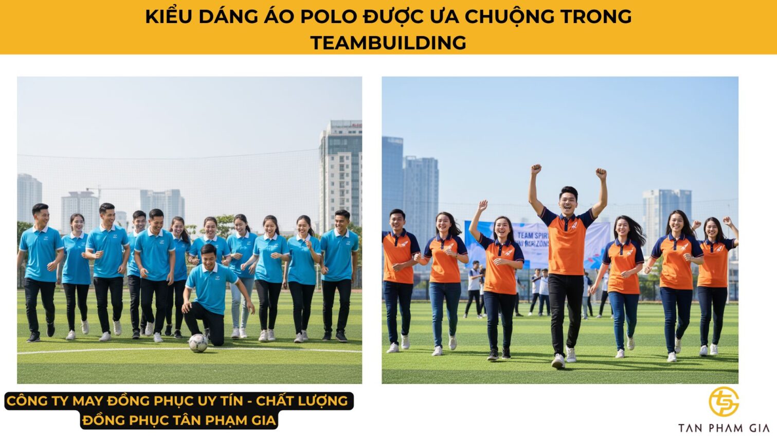 Mẫu Áo Polo Teambuilding Cho Doanh Nghiệp