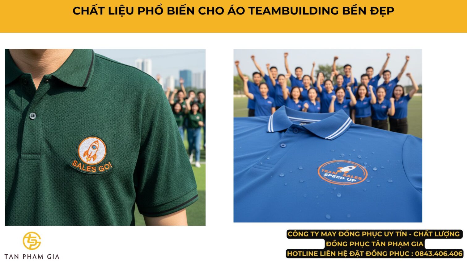 Đặt Đồng Phục Teambuilding Giá Rẻ HCM