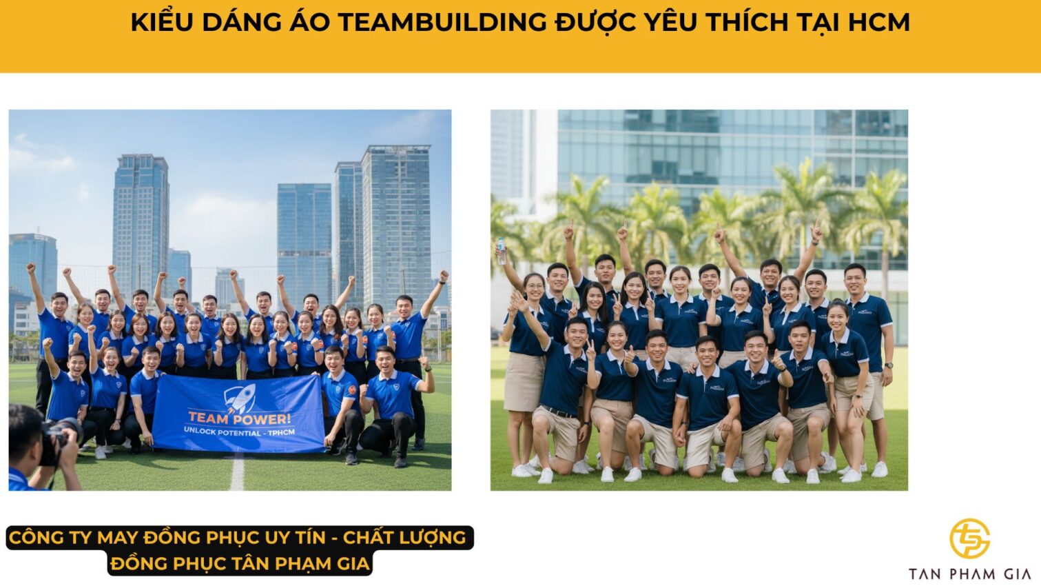 Đặt Đồng Phục Teambuilding Giá Rẻ HCM
