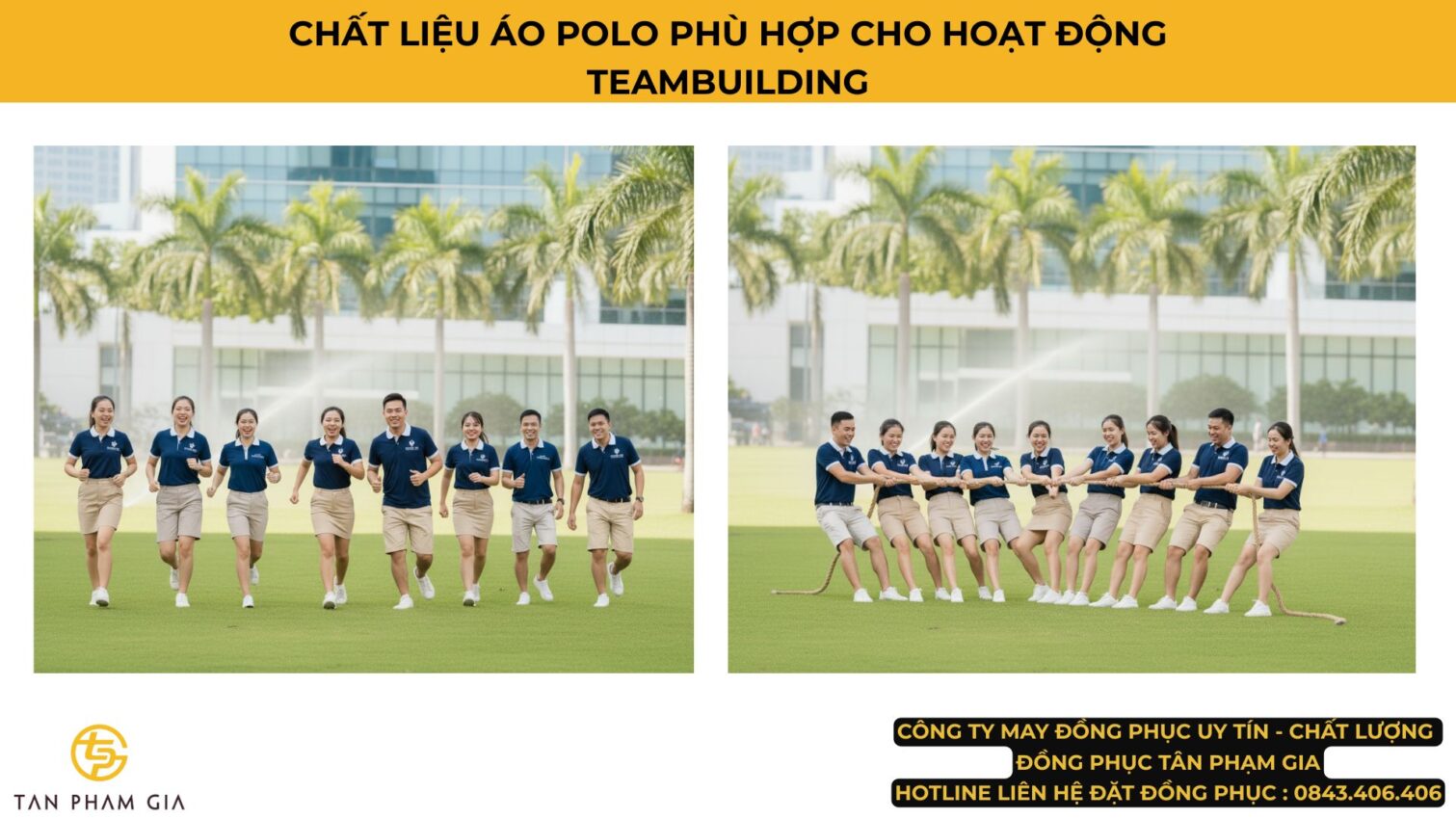 Áo Polo Teambuilding Cho Nhân Viên Kinh Doanh