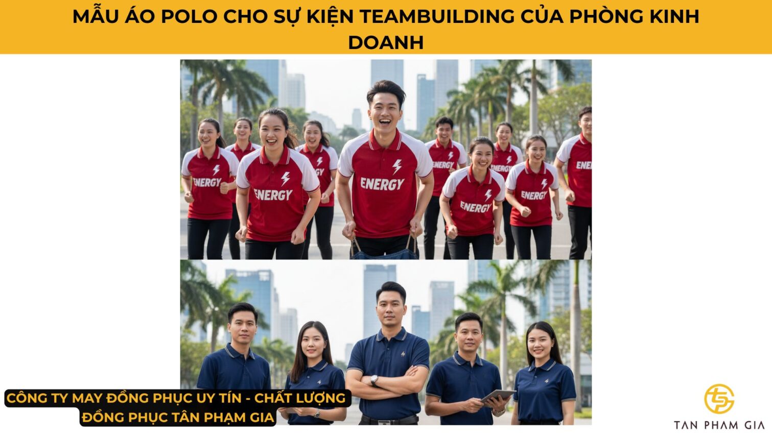 Áo Polo Teambuilding Cho Nhân Viên Kinh Doanh