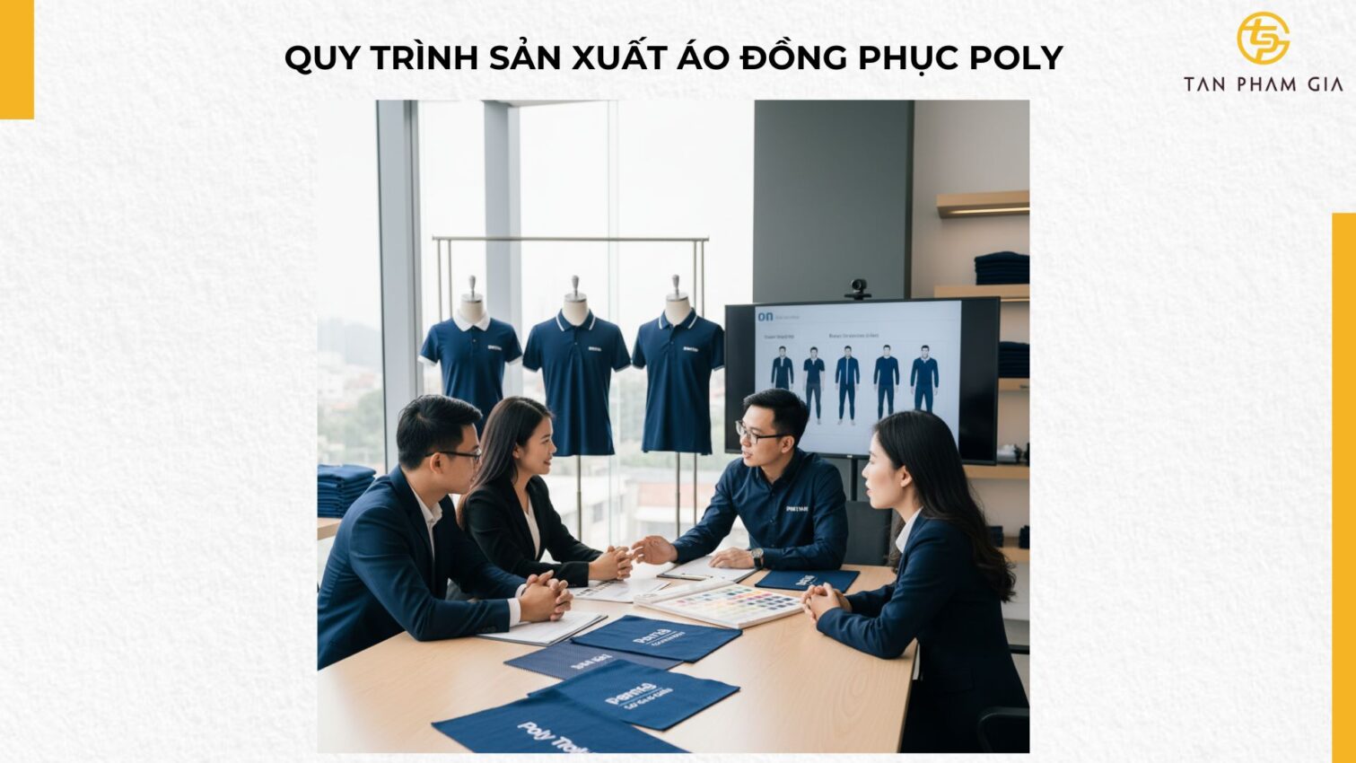 Xưởng May Đồng Phục Vải Poly