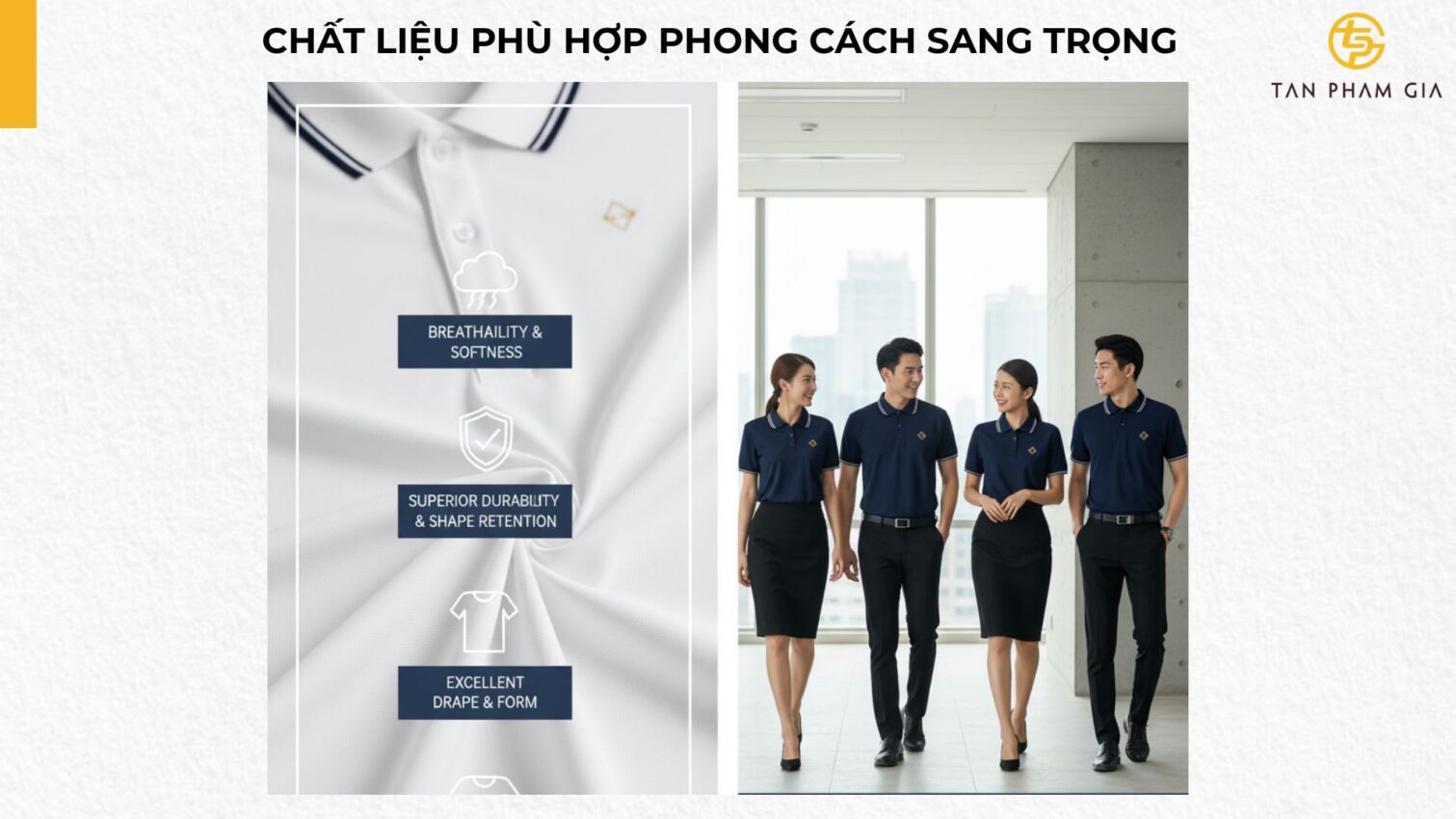 Xưởng May Đồng Phục Thiết Kế Sang Trọng