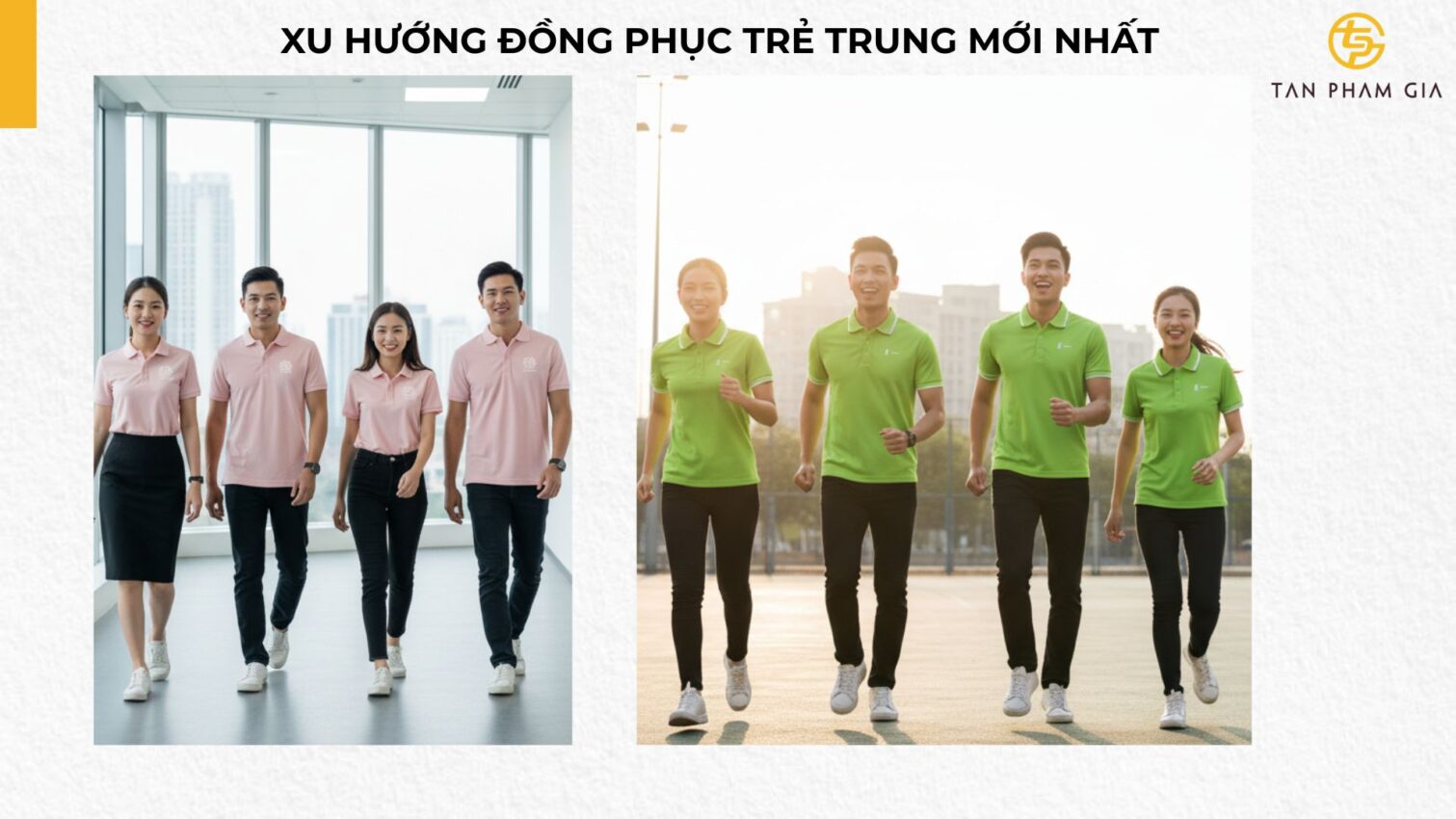 Xưởng May Đồng Phục Thiết Kế Trẻ Trung