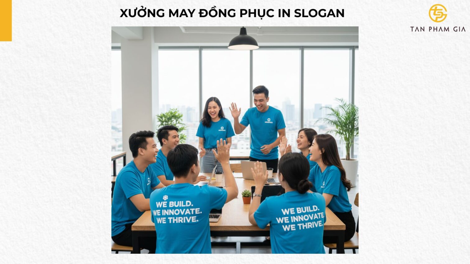 Xưởng May Đồng Phục In Slogan