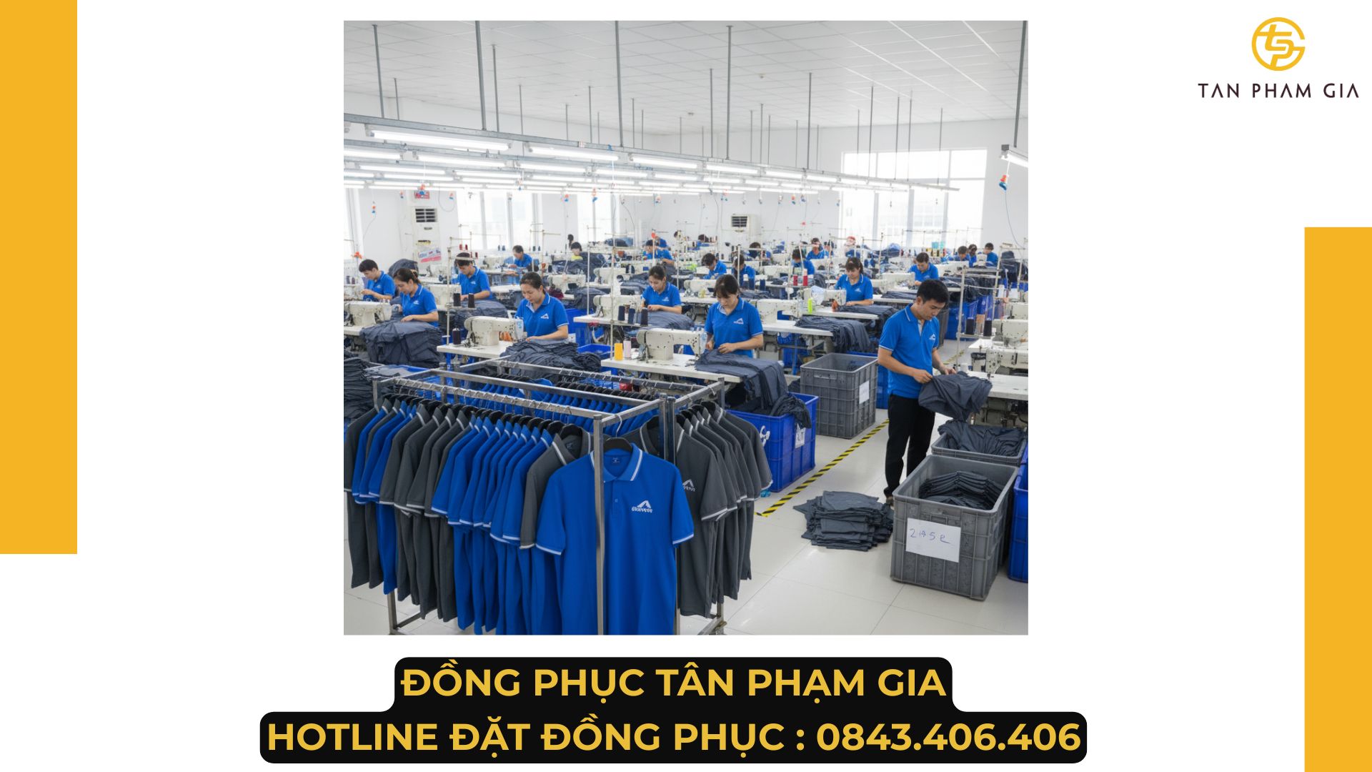 Xưởng May Đồng Phục Đặt Theo Bộ Nhận Diện