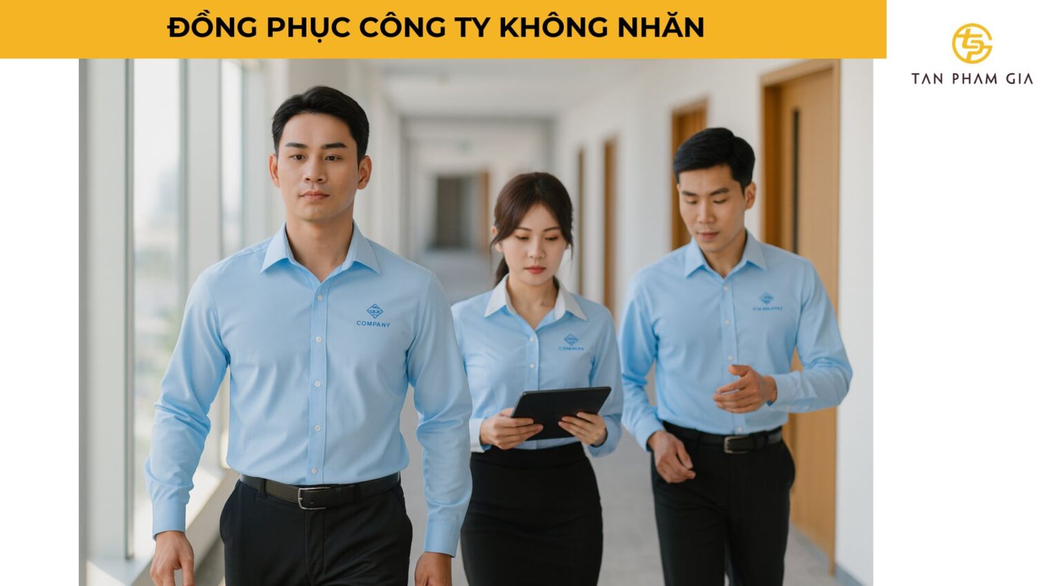 Đồng Phục Công Ty Không Nhăn