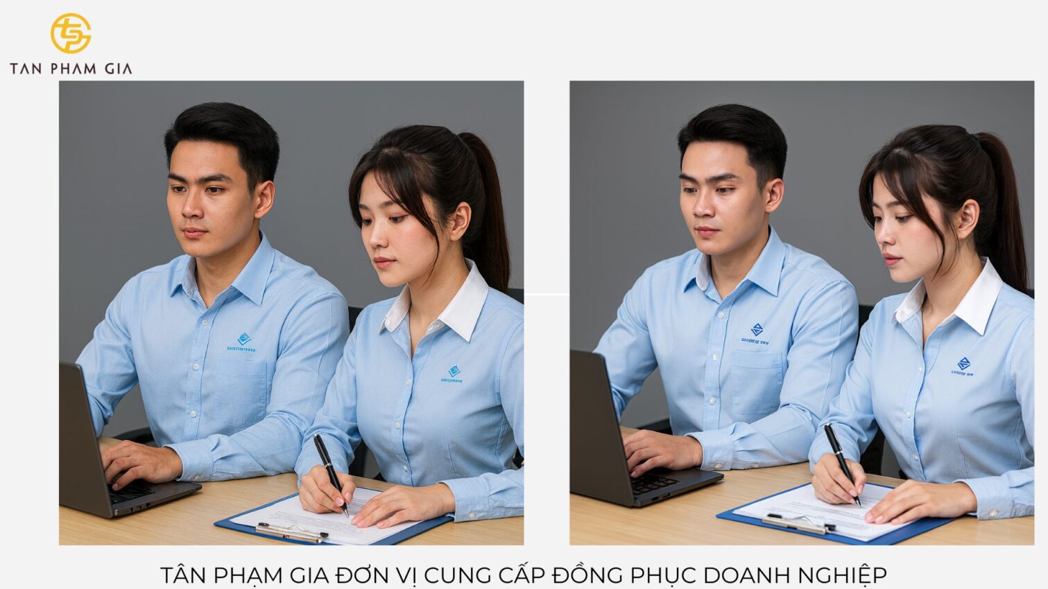 Đồng Phục Công Ty Không Nhăn