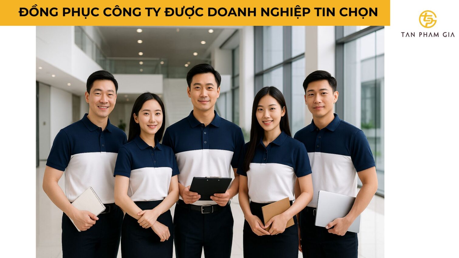 Đồng Phục Công Ty Được Doanh Nghiệp Tin Chọn