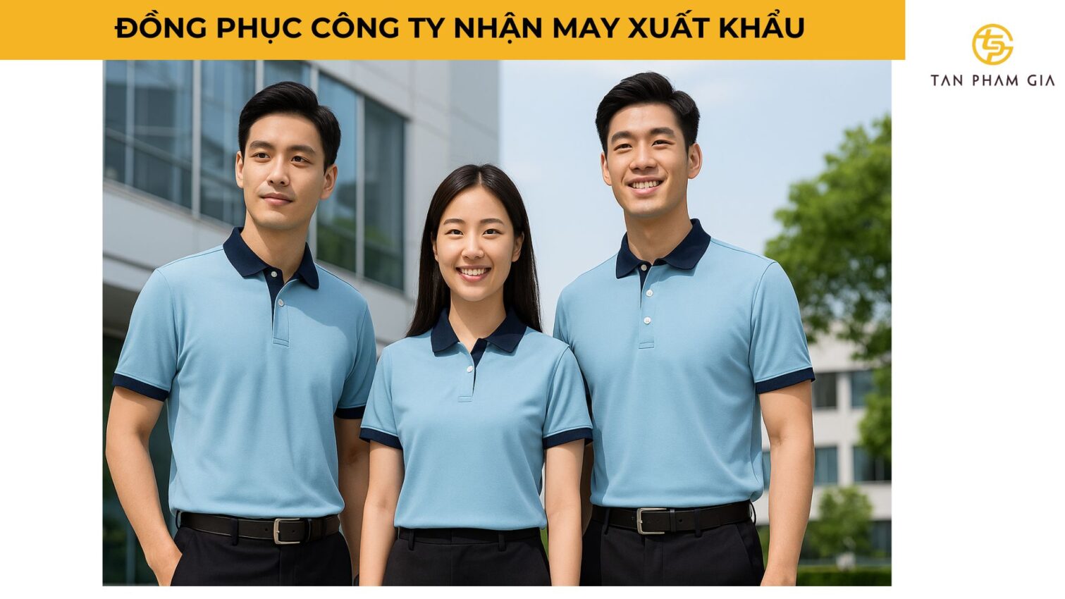 Đồng Phục Công Ty Nhận May Xuất Khẩu